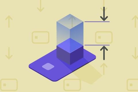 Graphische Darstellung einer Einkaufsreserve.